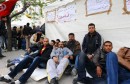 Unemployed people and miners of Oum Lara