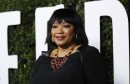 Zindzi Mandela, daughter of former South African president Nelson Mandela, poses at the premiere of "Mandela: Long Walk to Freedom" in Los Angeles